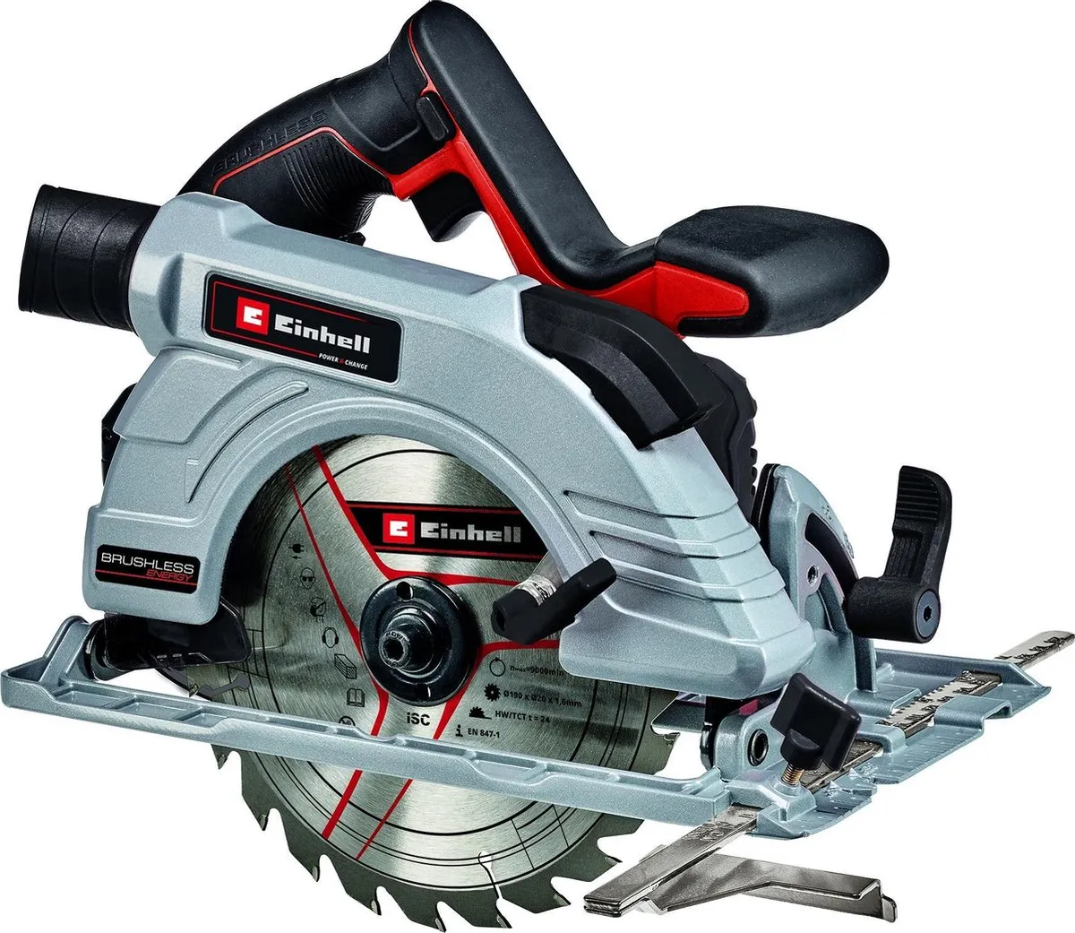 Einhell Accu Cirkelzaag TP-CS 18/190 Li BL Solo Power X-Change - 18V