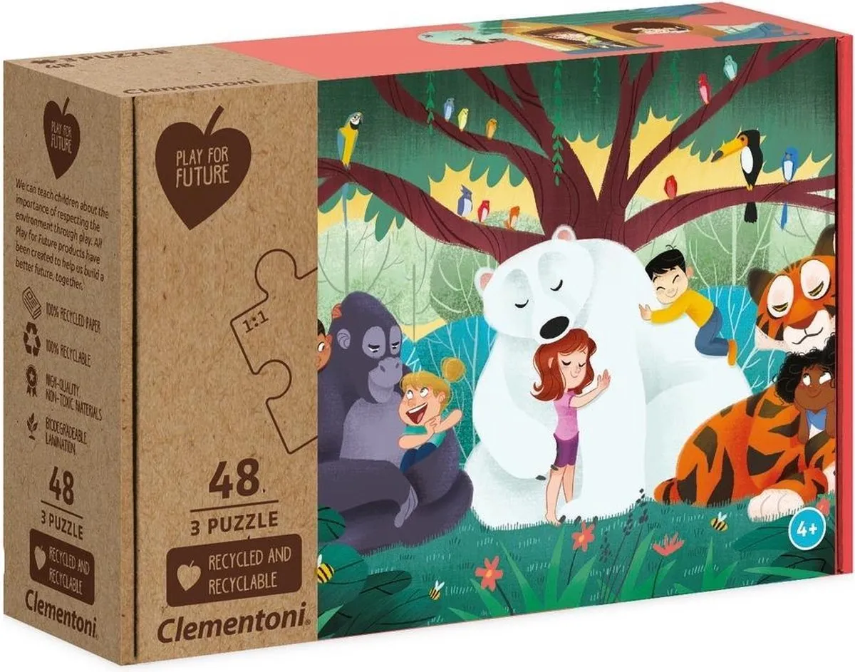 Clementoni PZL 3x48 PFF Nolicsense Puzzels