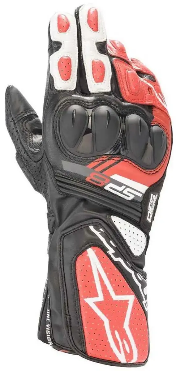 Alpinestars SP-8 V3 Handschoen - Rood/Wit