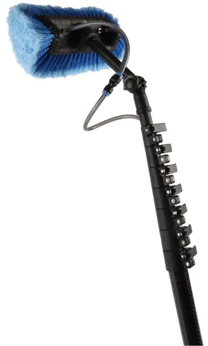 Talen Tools Telescopische Wasborstelset Carbon 175-900cm - Meerkleurig