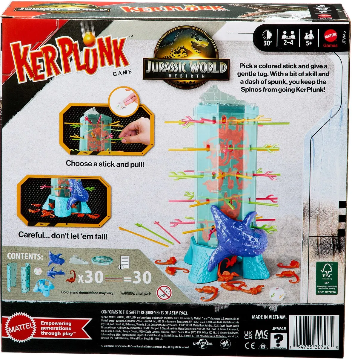 Mattel Games Tumblin' Monkeys Saga Bordspel - 2-4 Spelers