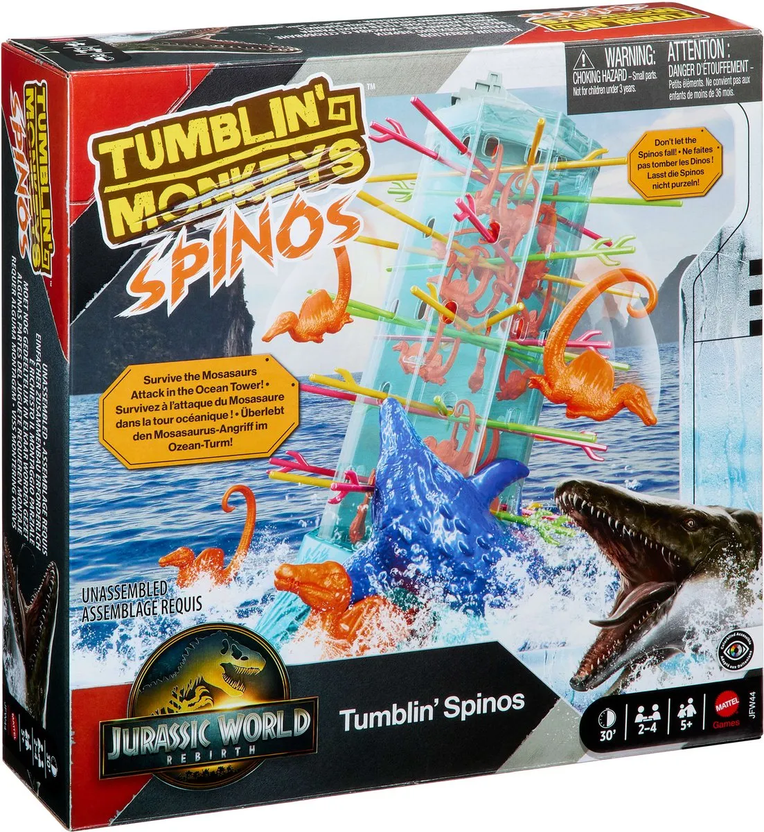 Mattel Games Tumblin' Monkeys Saga Bordspel