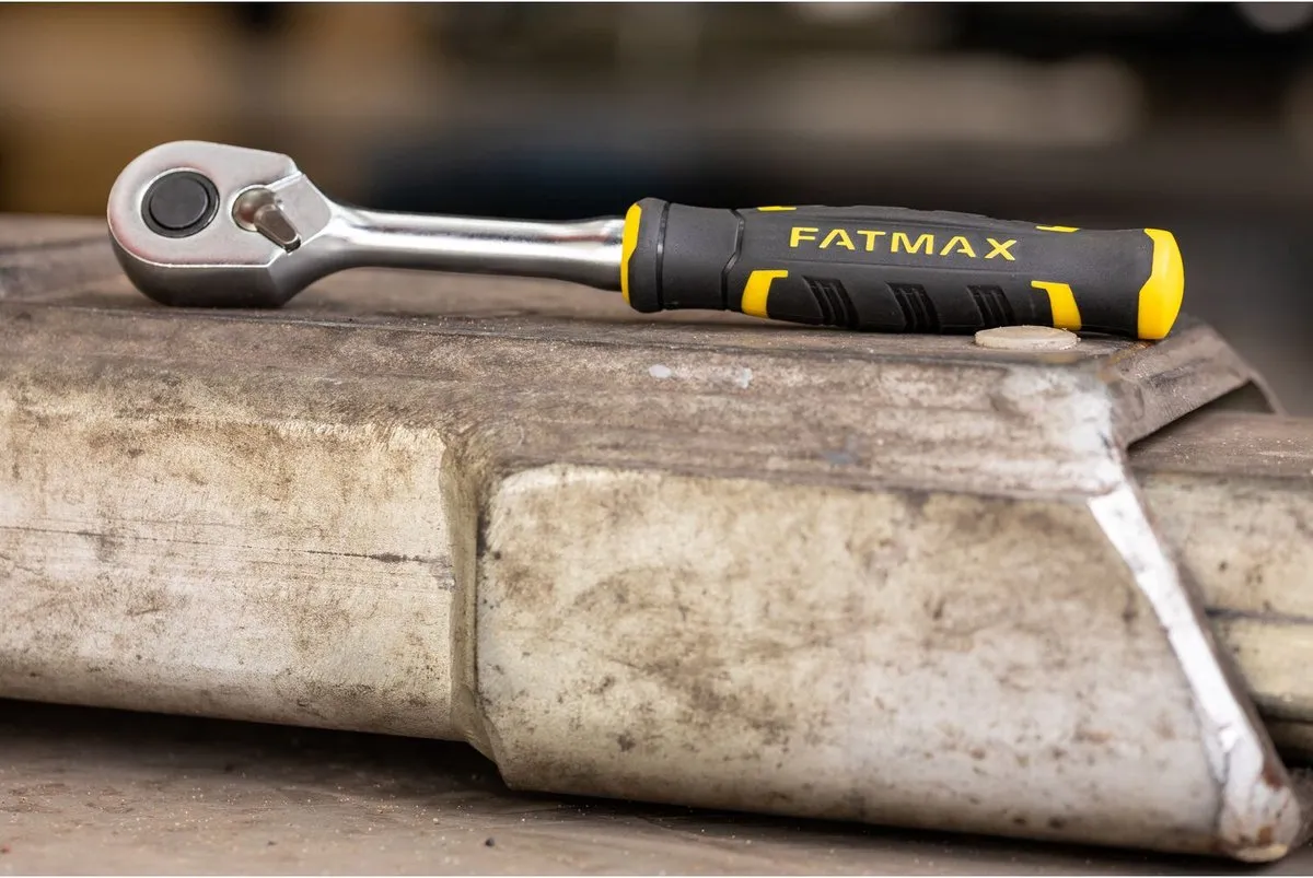 Stanley FATMAX Ratelset 3/8" 120T - 19 Stuks - Geel