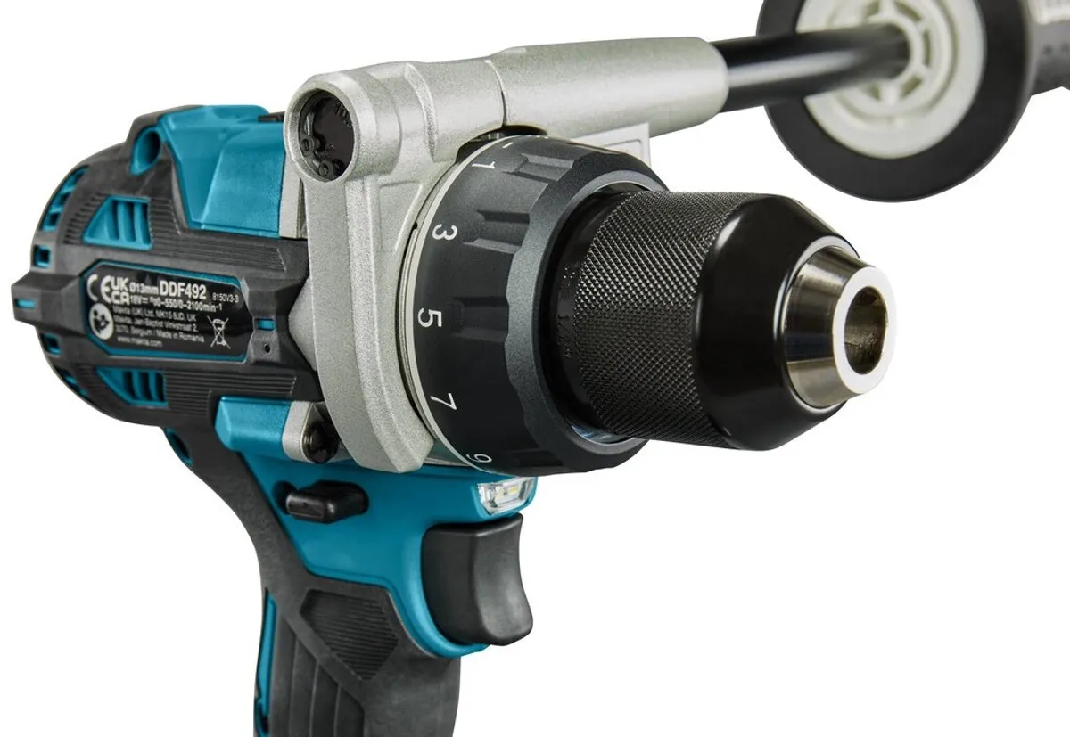 Makita DDF492ZJ Boorschoefmachine LXT 18V - 21 Koppelstanden