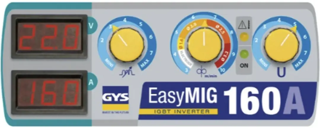 Contimac Inverter EasyMIG 160 Combi Lasapparaat - Geel