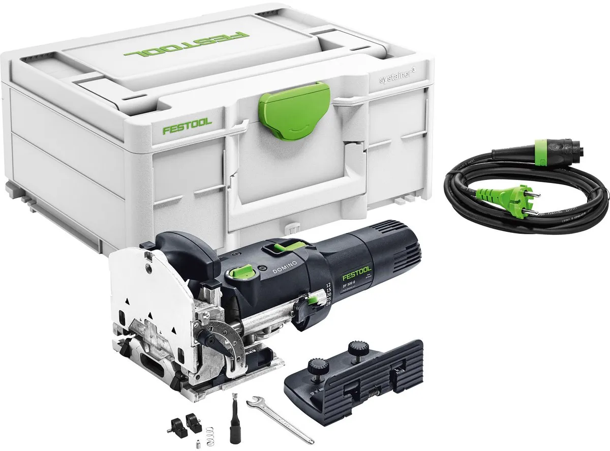 Festool DF 500 Q-Plus DOMINO Freesmachine 576413 - Zilver/Zwart
