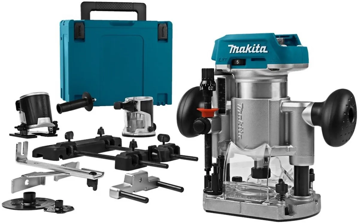 Makita DRT50ZJX9 Boven- en kantenfrees 18V