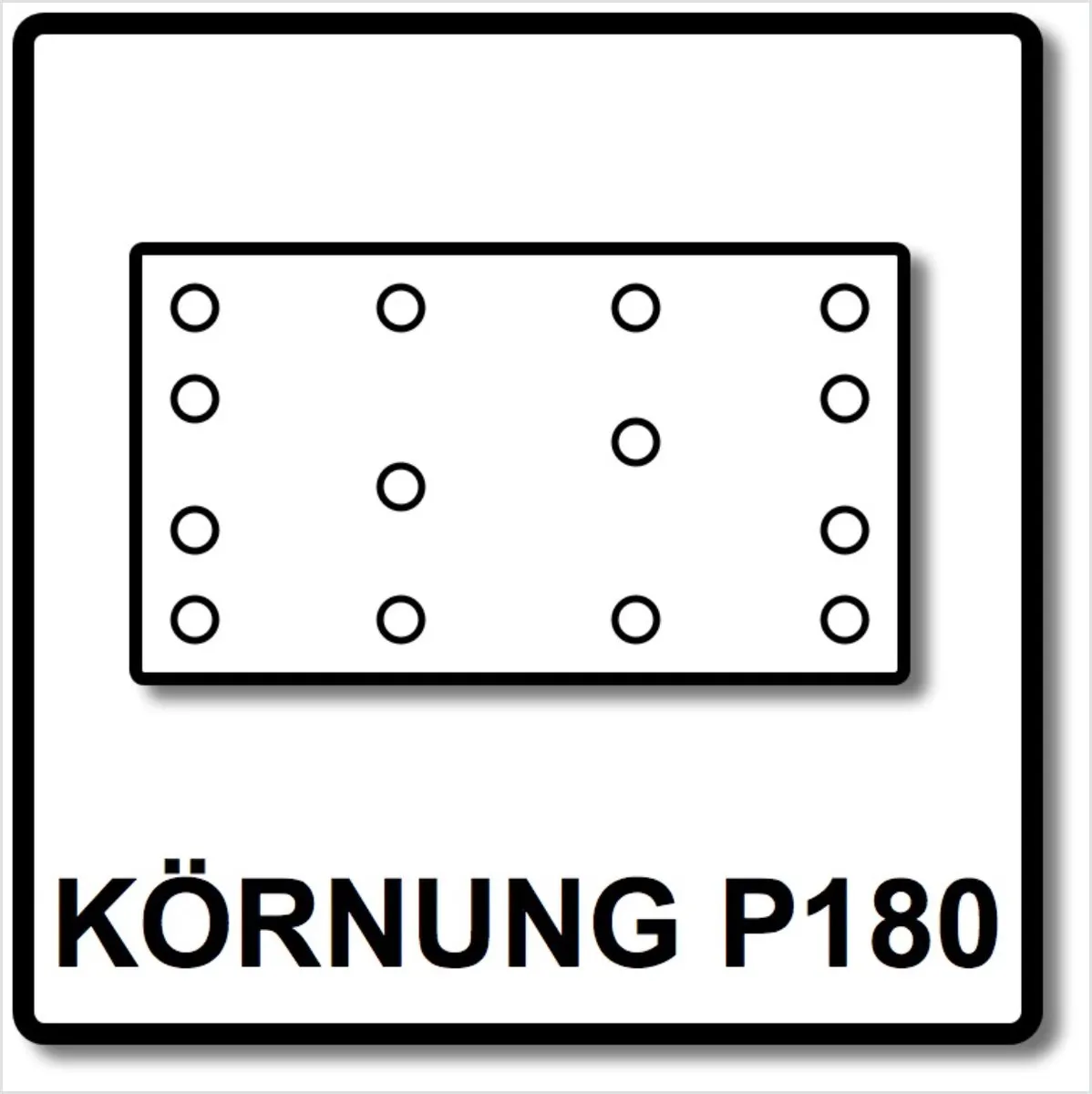 Festool Stickfix 80mm Korrel 180 - 100 Stuks