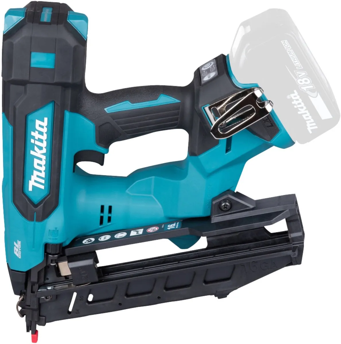 Makita DBN610ZJ Accu Afwerktacker 18V - Nagels