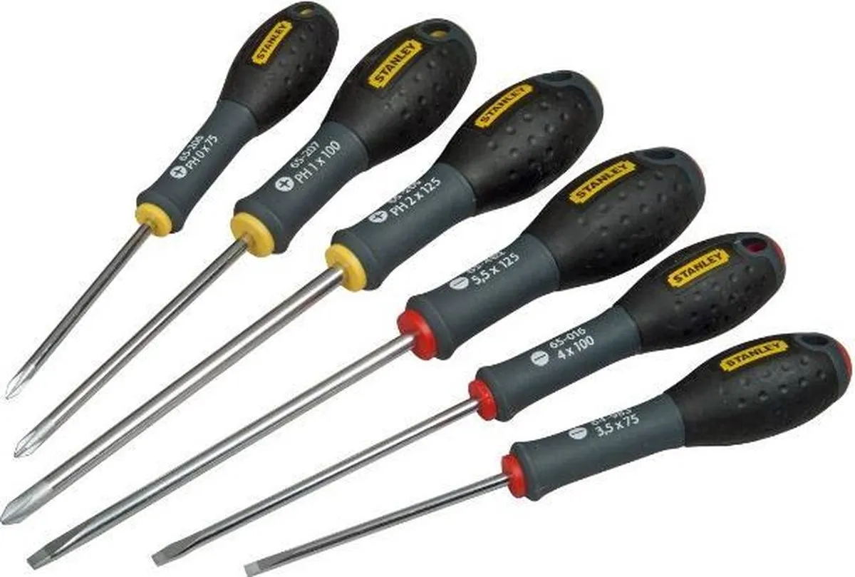 Stanley FatMax FMHT0-62626 Schroevendraaierset 6-delig