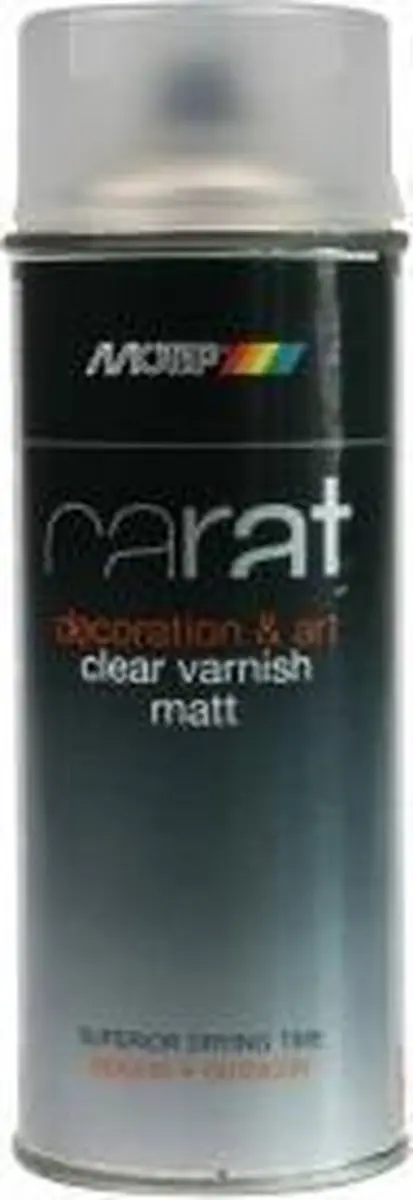 Motip Carat Blanke Lak Mat 400ml - Meerkleurig
