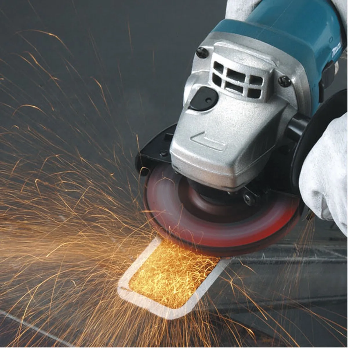 Makita 9558HNR Haakse Slijper 840W 125mm