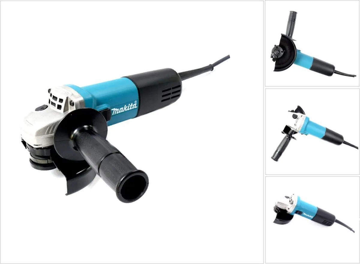 Makita 9558HNR Haakse Slijper 840W 125mm