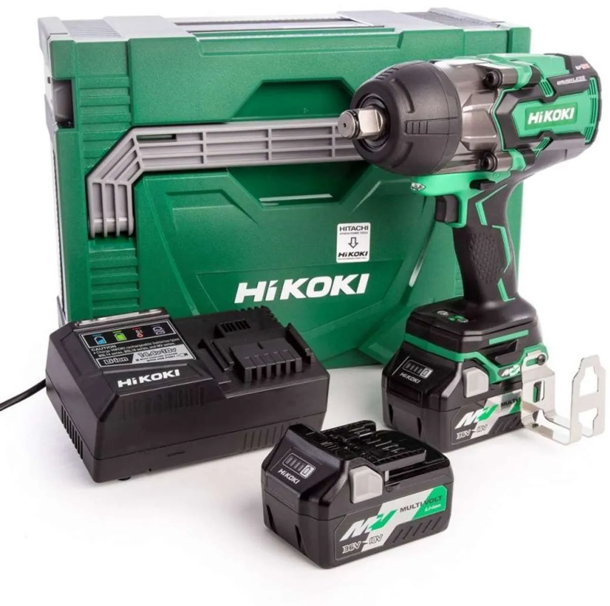 Hikoki WR36DAWRZ Accu-slagmoersleutel 36V - 2x 2,5Ah