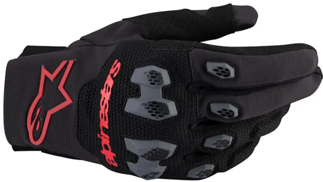 Alpinestars Pro-Dura Motorcross Handschoenen L - Zwart/Rood