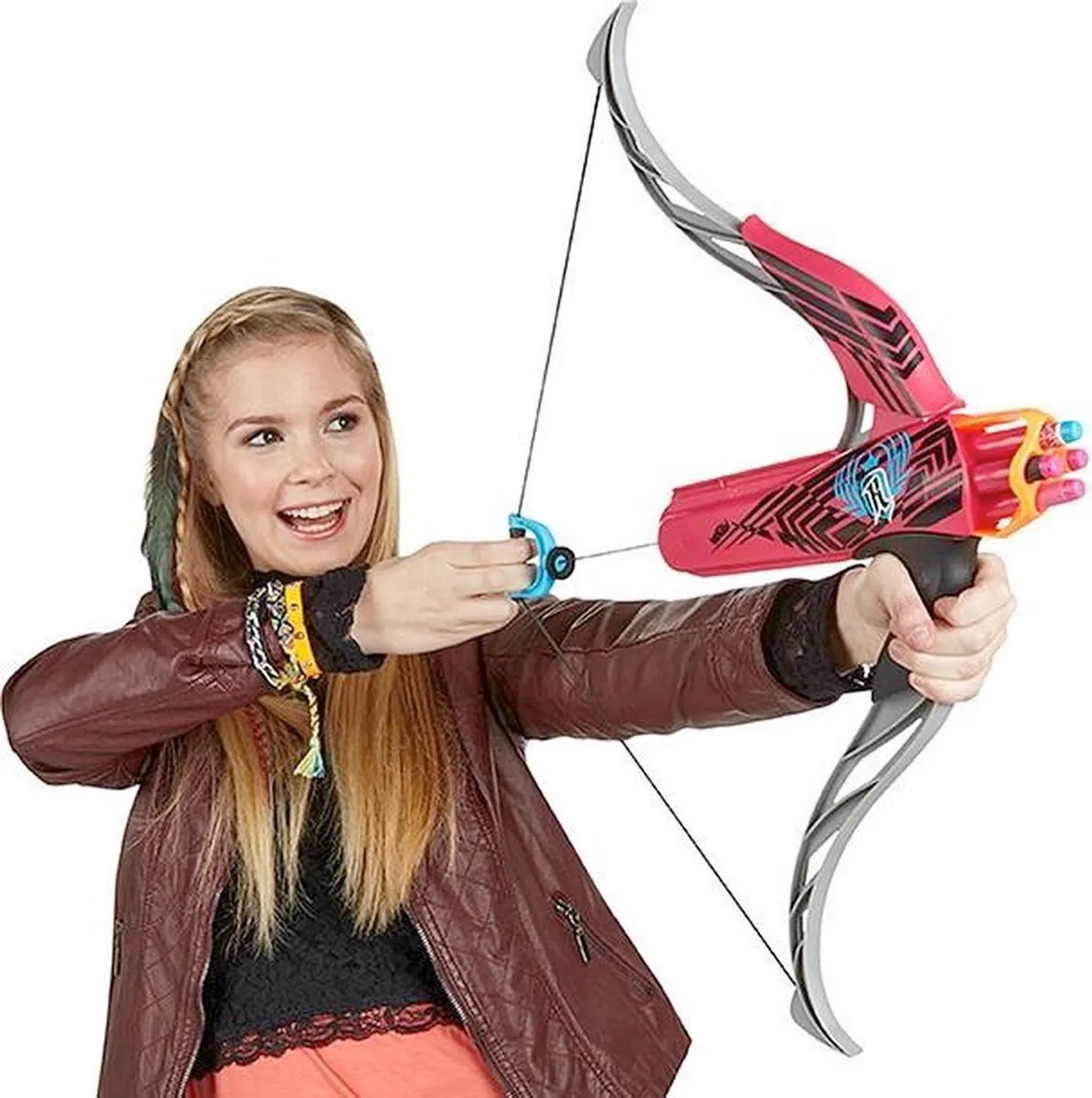 Nerf Rebelle Strongheart Bow - Roze - 30231016