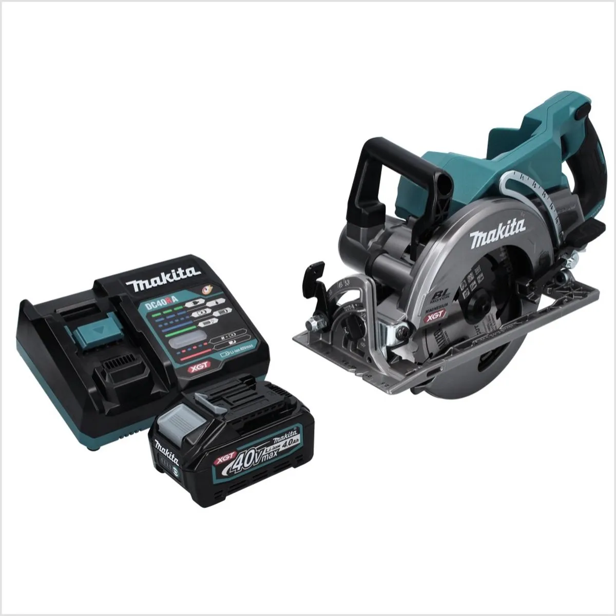 Makita RS 001 GM1 Accu-handcirkelzaag 185mm - 40V max - borstelloos - afbeelding 5 van 5