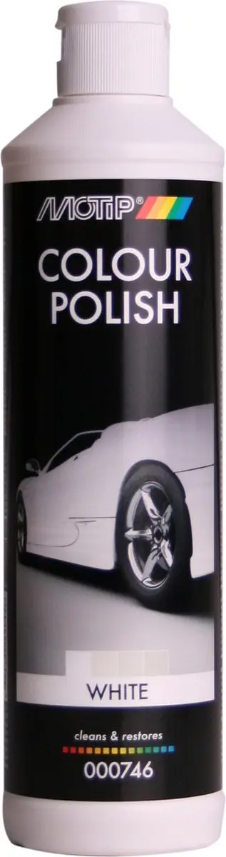 Motip Car Care Black Colour Polish 500ml - Wit