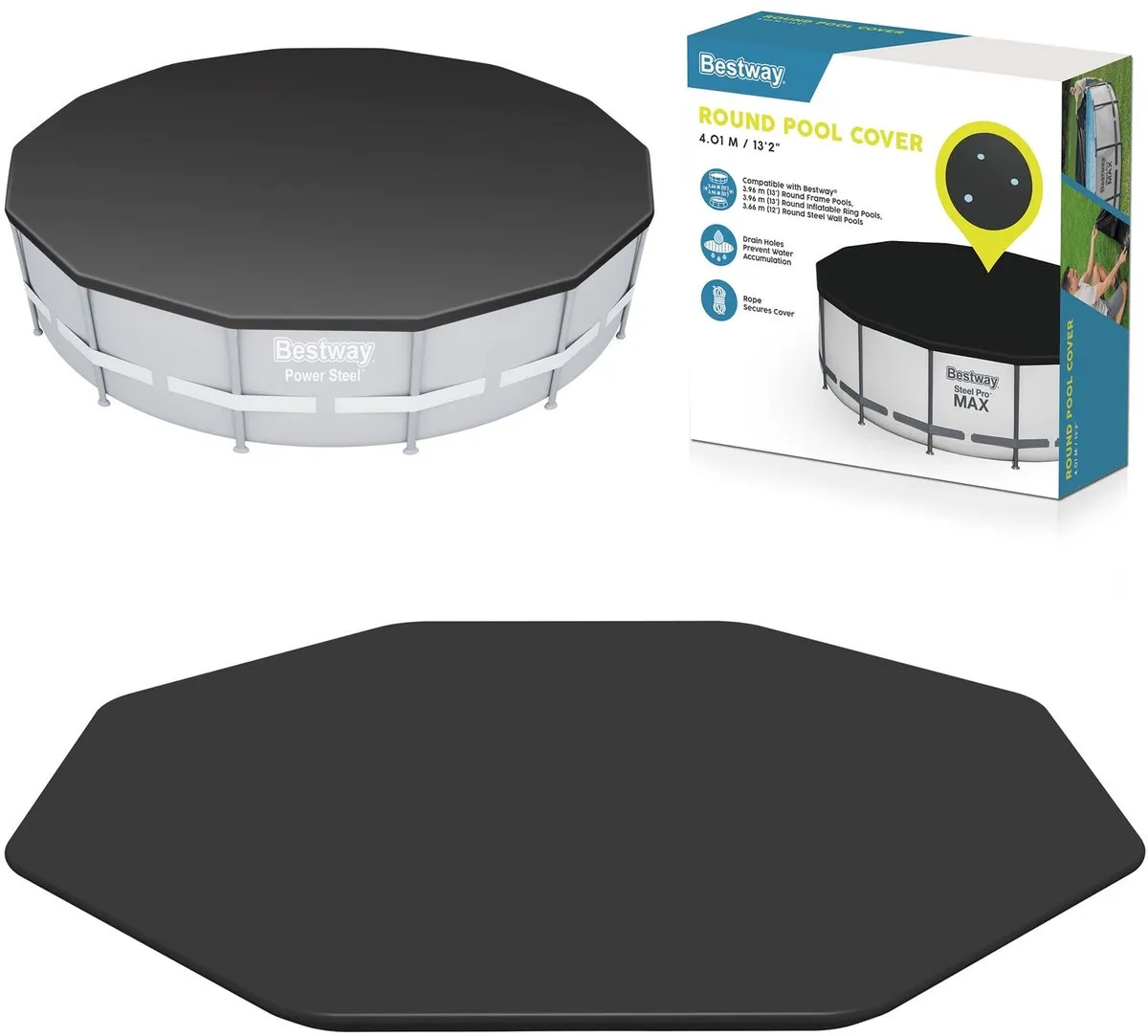 Bestway Flowclear Afdekhoes Zwembad 396cm