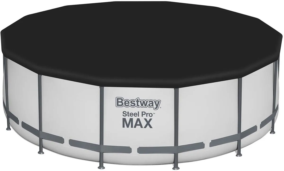 Bestway Flowclear Afdekhoes Zwembad 396cm - Zwart