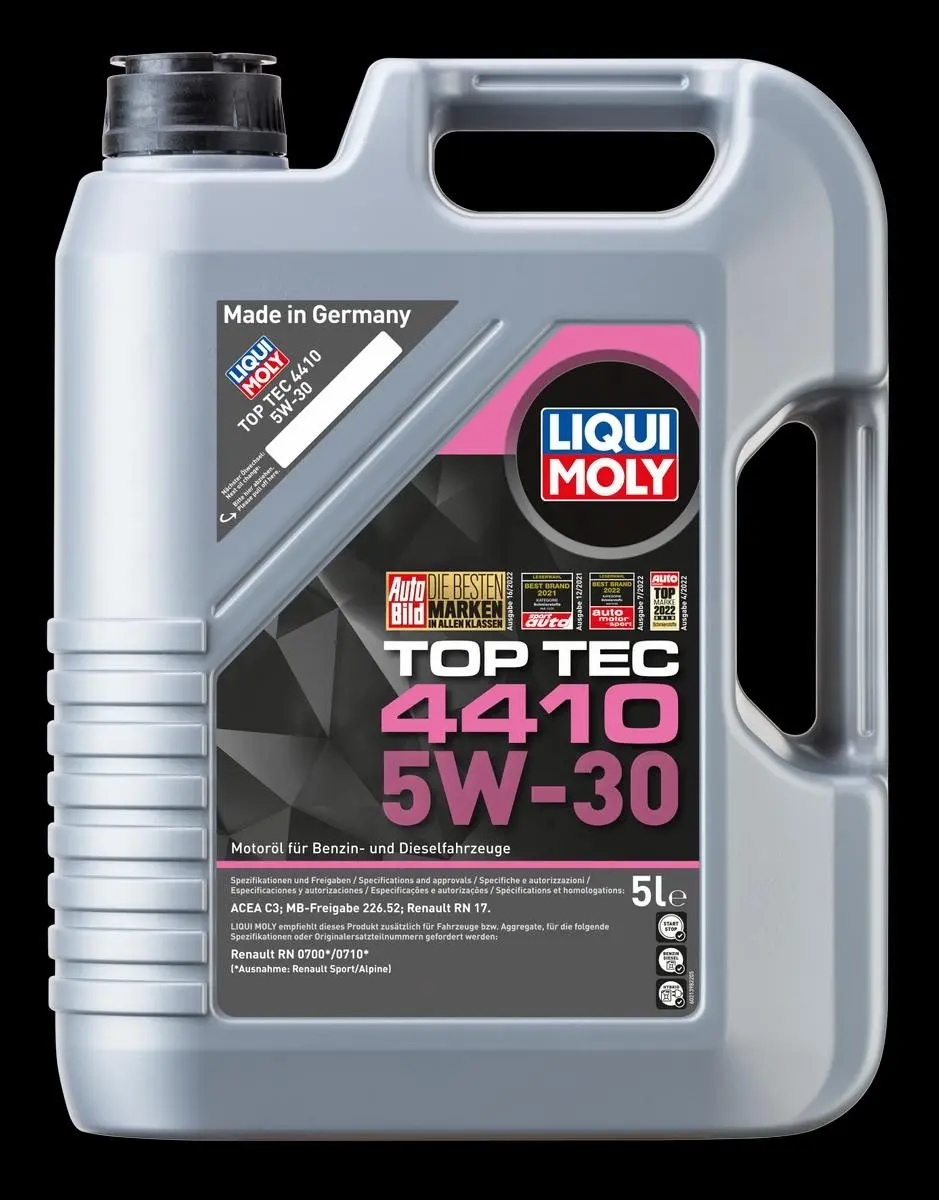 Liqui Moly 5W30 Top Tec 4410 Motorolie C3