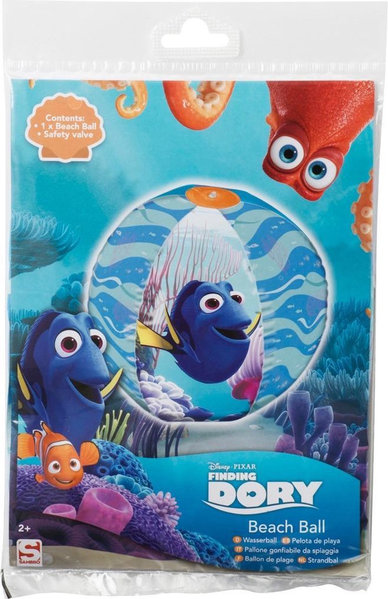 Finding Dory 3D Strandbal 33 cm