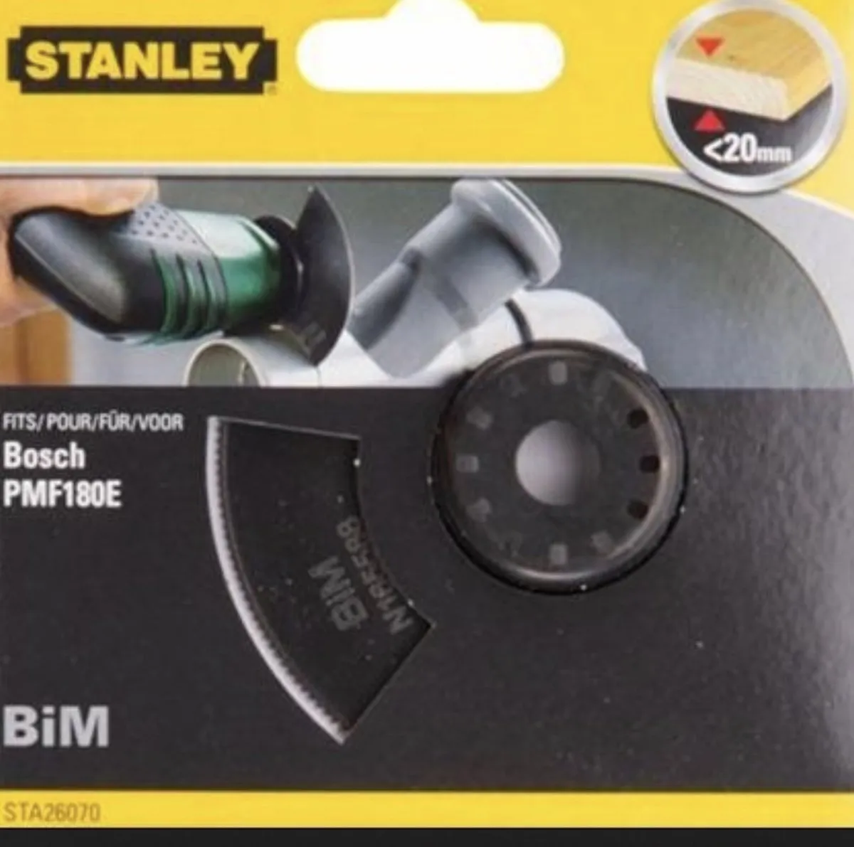 Stanley BiMetaal Segmentzaagblad Ø85mm STA26070-XJ