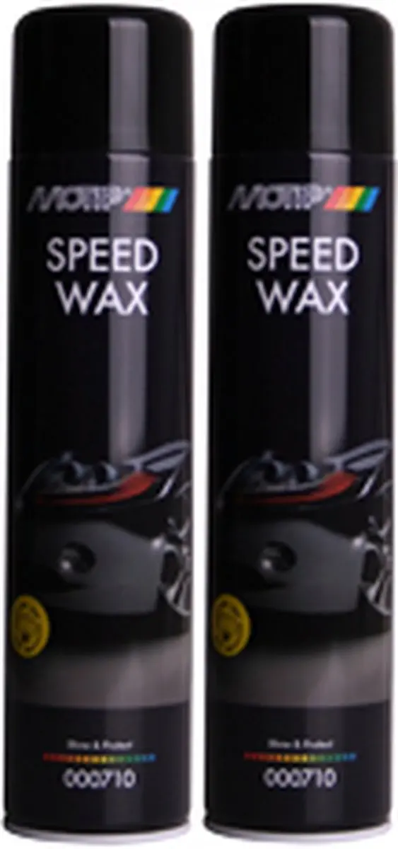 Motip Car Care Black Speed Wax 600ml - Meerkleurig