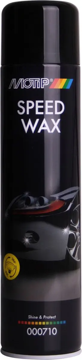 MoTip Car Care Black Speed Wax 600ml spuitbus