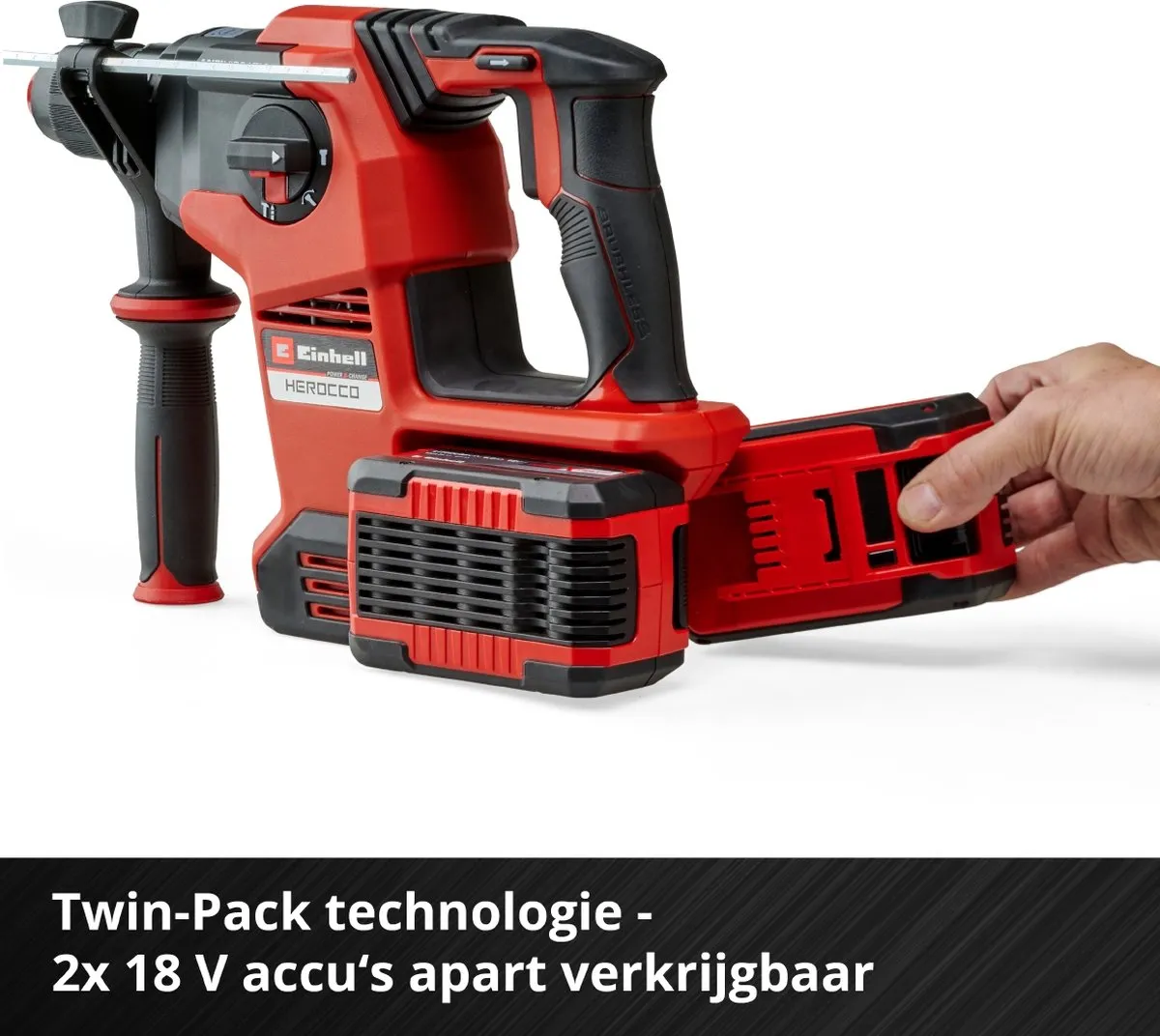 Einhell HEROCCO 36/28 Li Solo Accuboormachine - 36V - 3,2J - SDS-plus