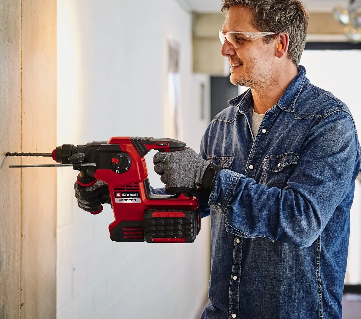 Einhell HEROCCO 36/28 Li Solo Accuboormachine - 36V - 3,2J - SDS-plus - afbeelding 6 van 6