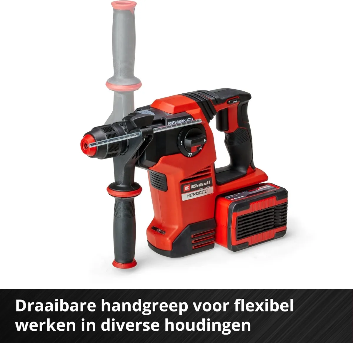 Einhell HEROCCO 36/28 Li Solo Accuboormachine - 36V - 3,2J - SDS-plus