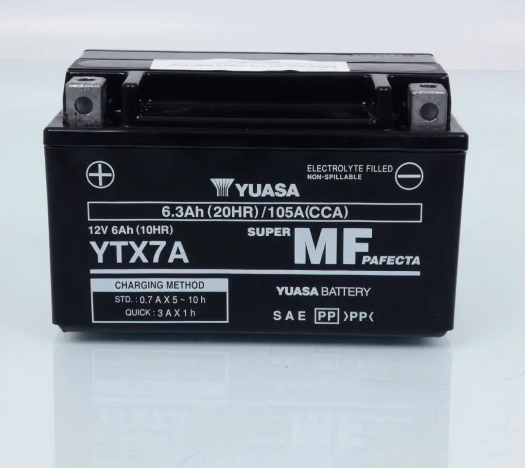 Yuasa YTX7A-BS Motoraccu 12V 6.3Ah