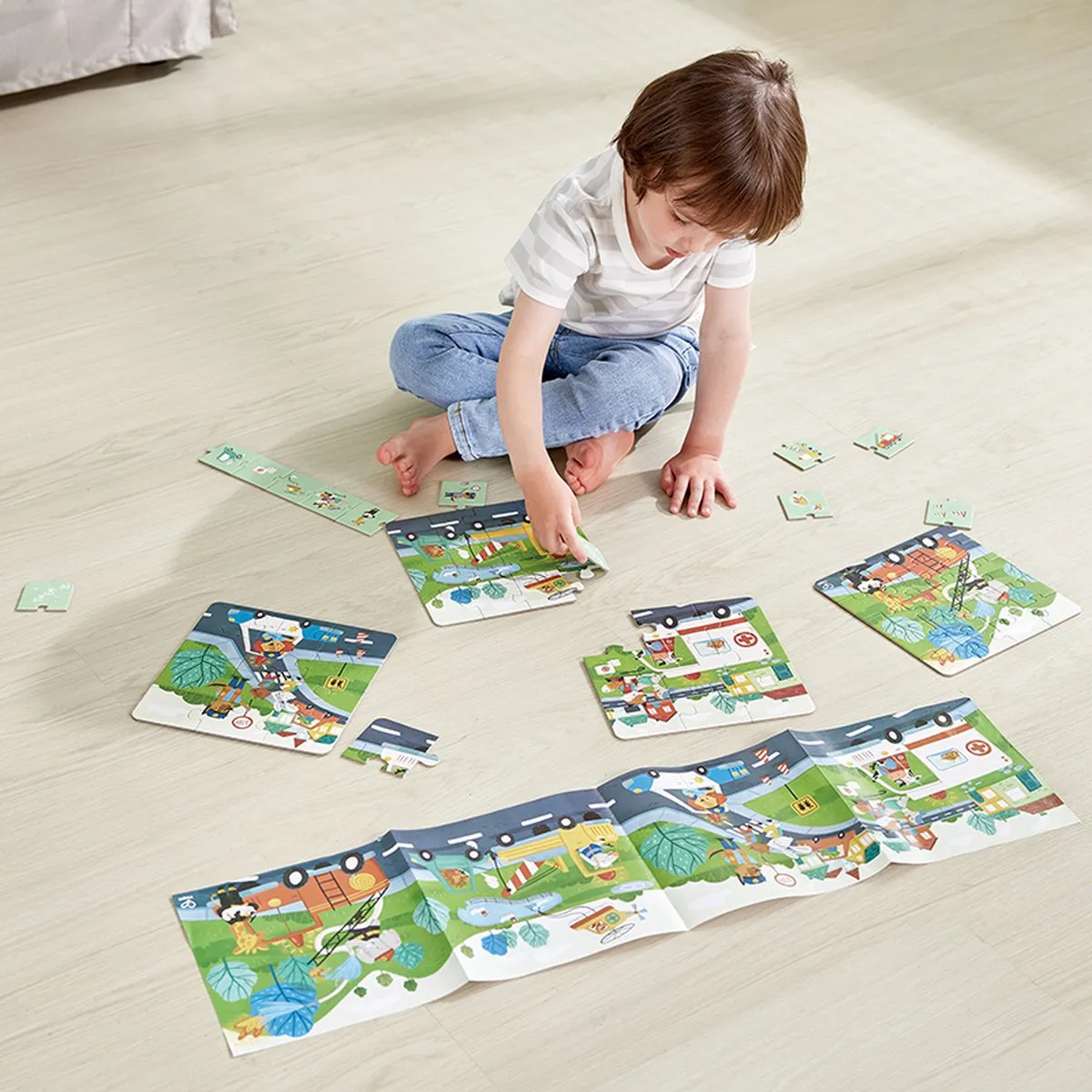 Hape Reddingsvoertuig Puzzel 1000 Stuks - E1639
