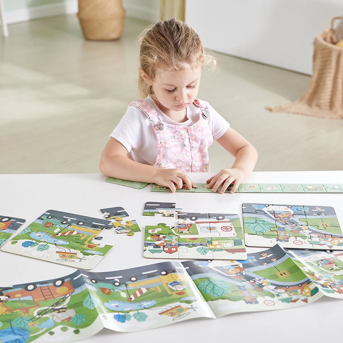 Hape Reddingsvoertuig Puzzel 1000 Stuks - E1639
