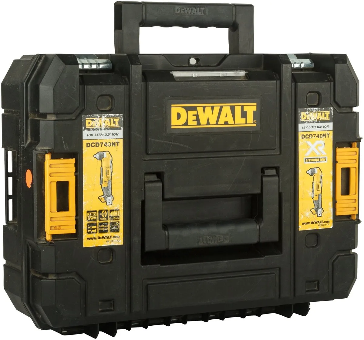 DeWalt DCD740NT-XJ Accu-haakse boormachine 18V - 28mm hout/10mm metaal