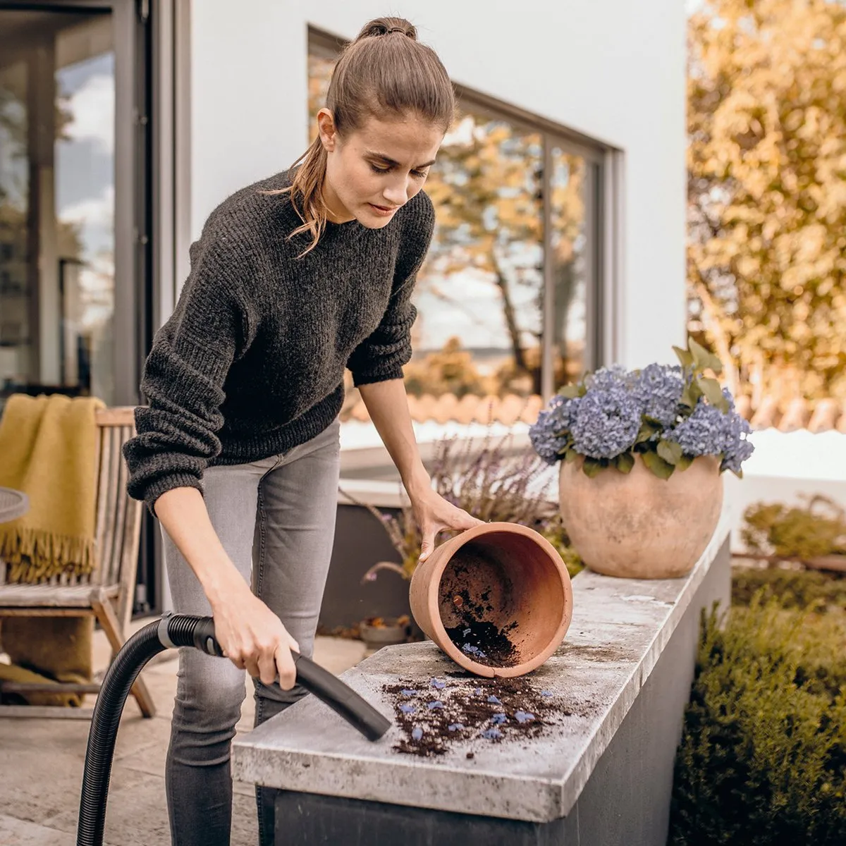 Kärcher WD 6 P Nat- en Droogzuiger 1300W - 30L - RVS Zuigbuizen