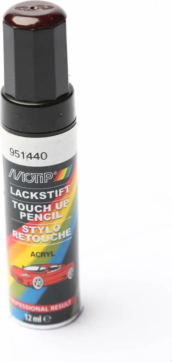 Motip 951440 Auto Lakstift Rood Metallic 12ml