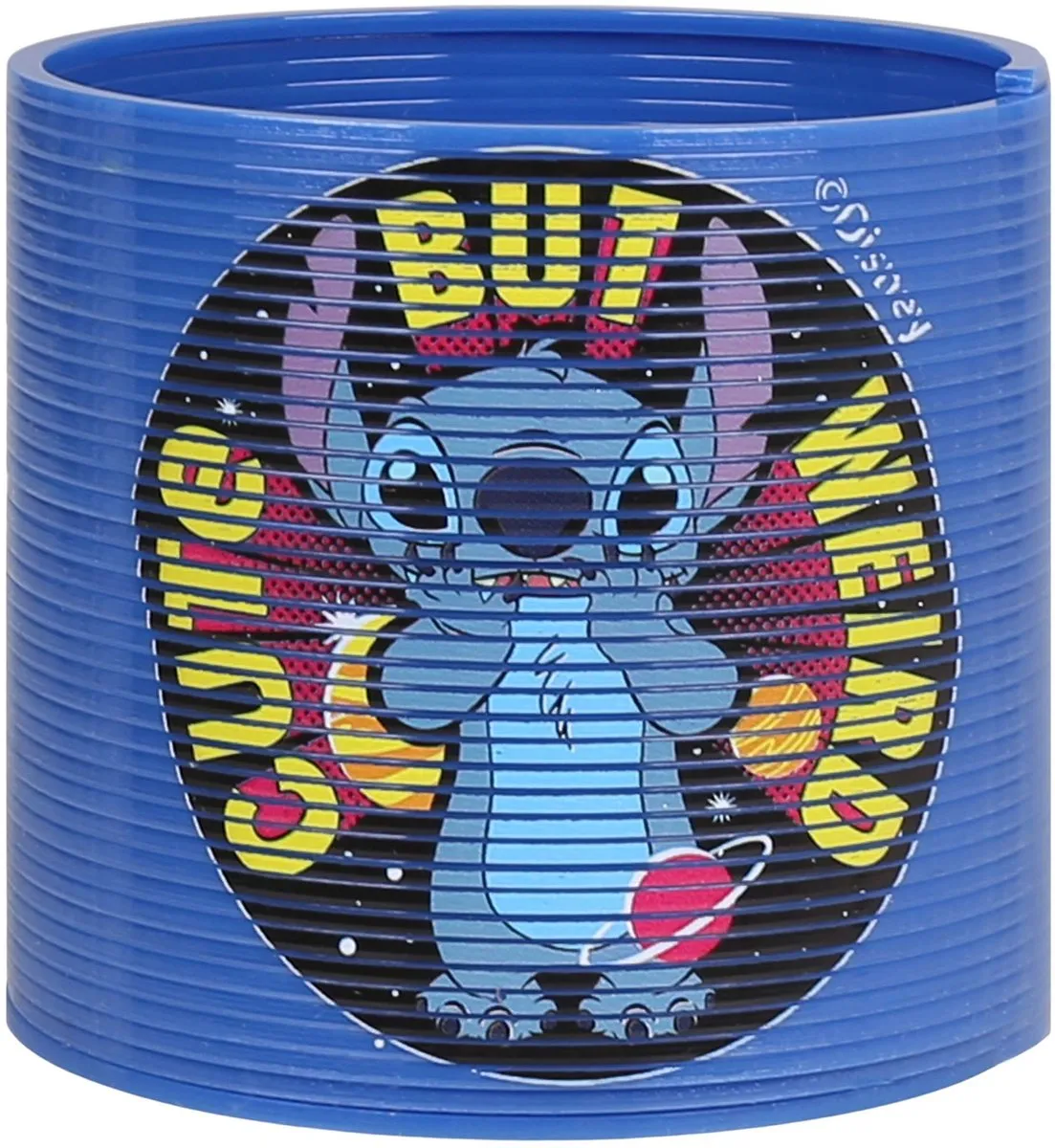 Disney Stitch Magische Springveer Speelgoed 7cm - Blauw