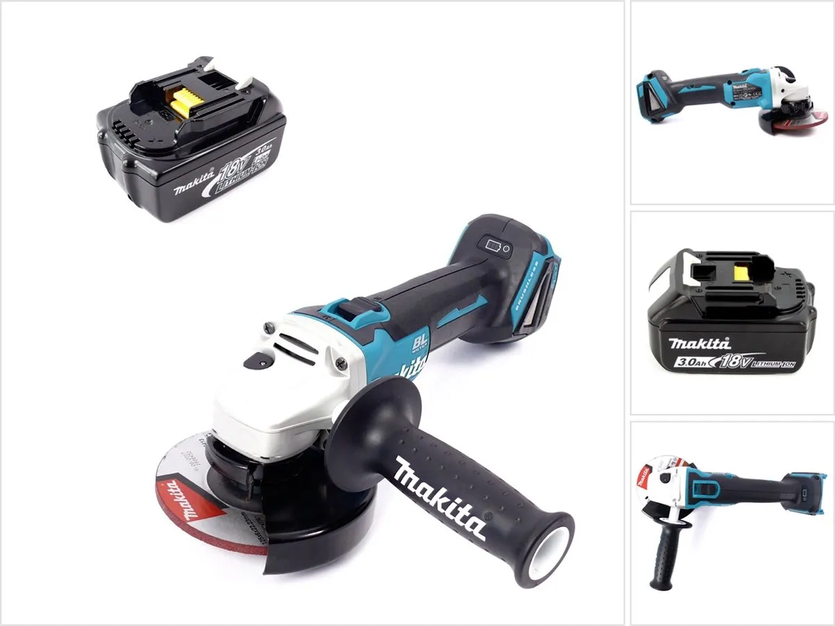 Makita DGA 504 F1 Haakse Slijper 18V 125mm
