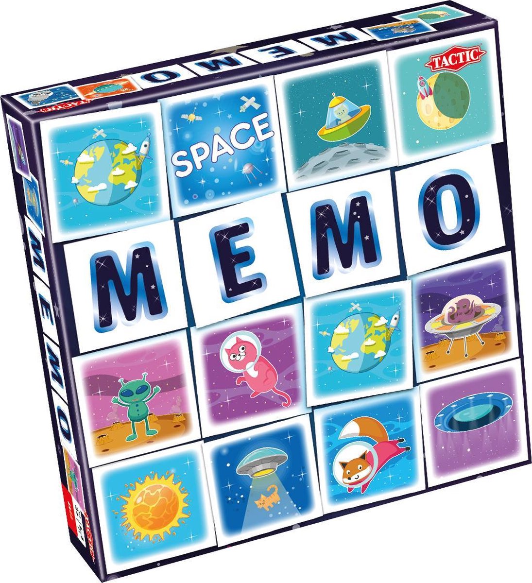 Tactic Memory - Kaartspel - Memo - Ruimtevaart