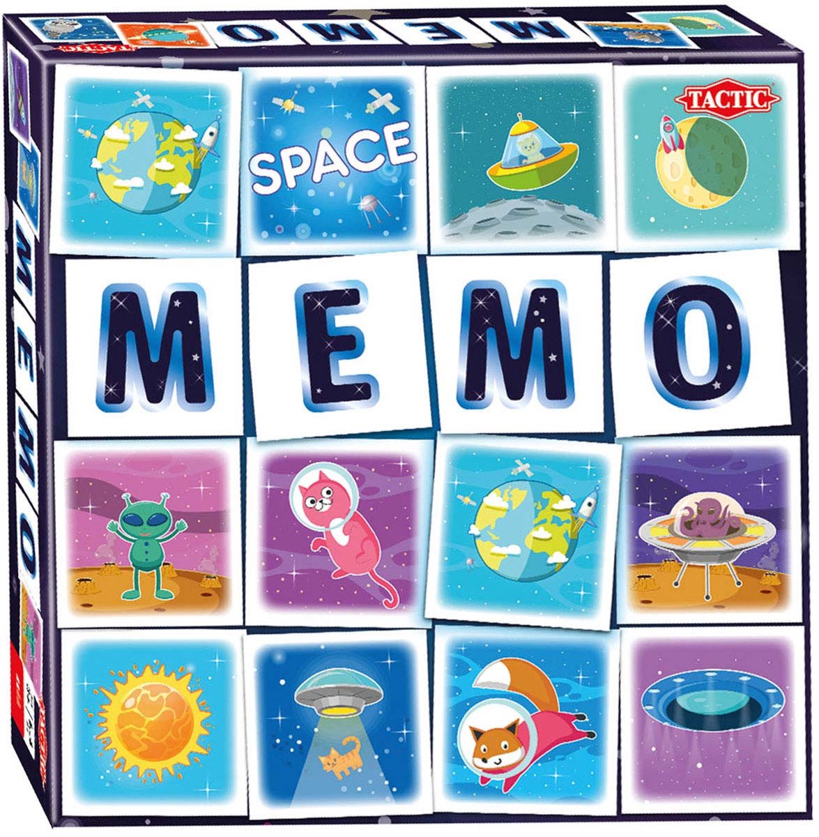 Tactic Memory - Kaartspel - Memo - Ruimtevaart