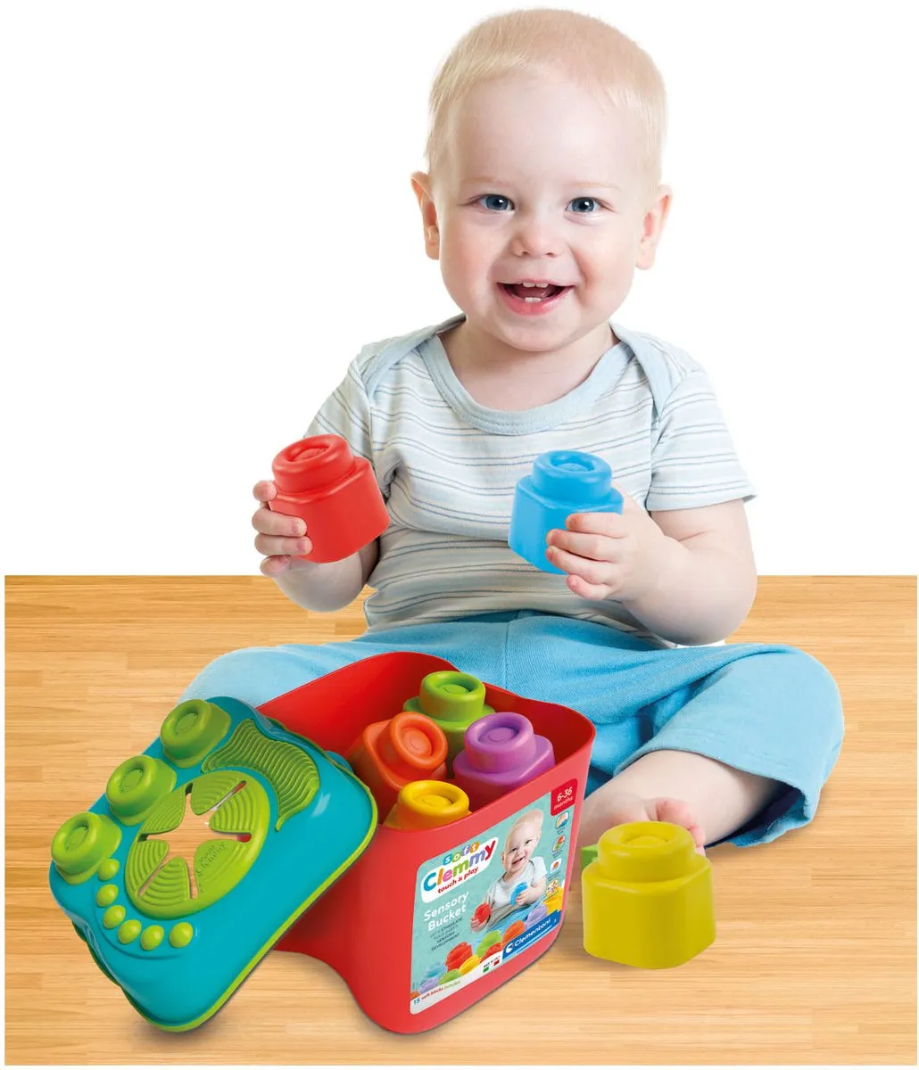 Clementoni Sensoriële Clemmy Blokken - 16 Stuks - Multicolor