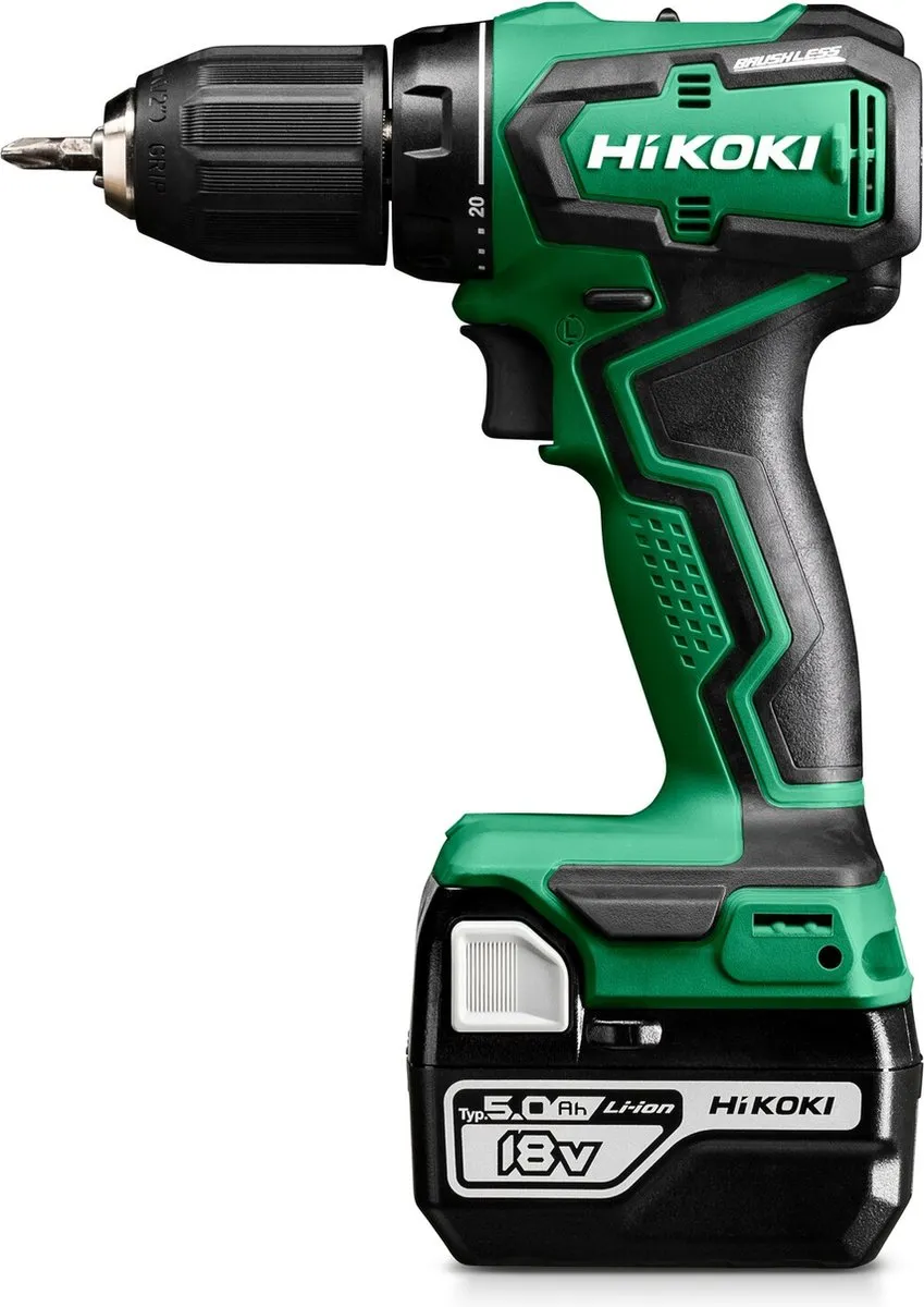 Hikoki DS18DDWPZ Boor-Schroefmachine 18V - 2x 5.0Ah accu's