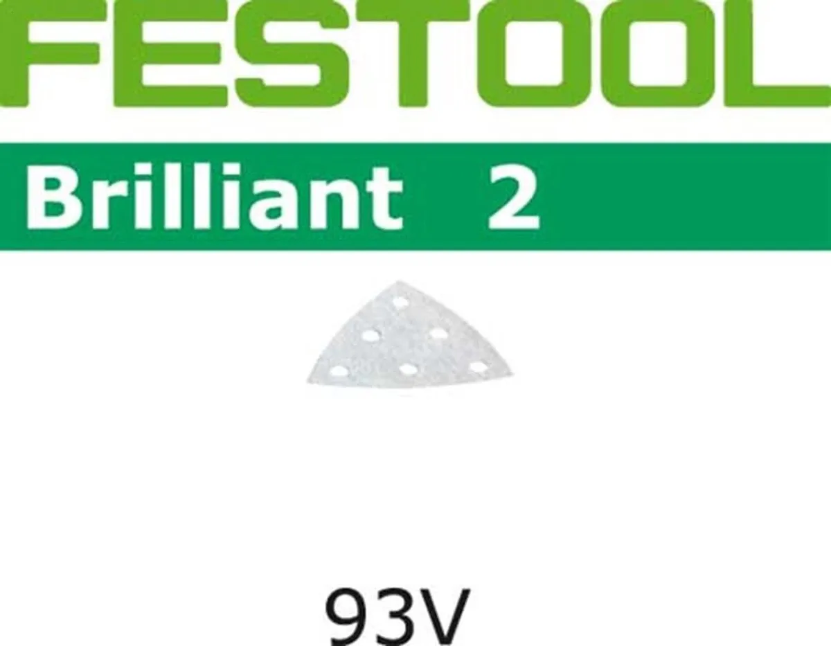 Festool Driehoek Schuurpapier Korrel 80 - 10 Stuks