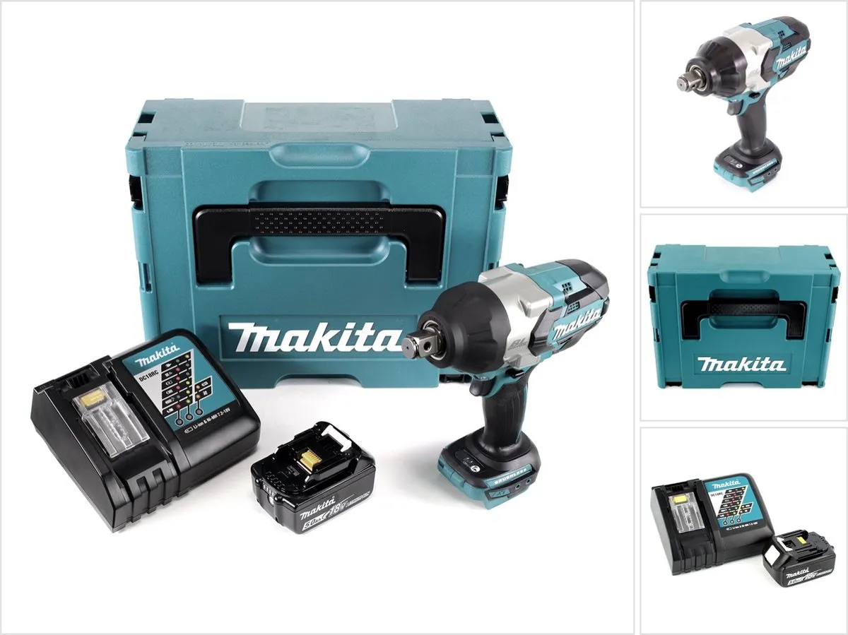 Makita DTW 1001 RT1J Slagmoersleutel 18V 1050Nm