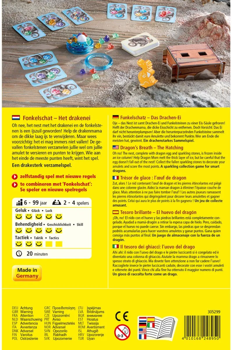 Haba Spel Fonkelschat – Het Drakenei 401016