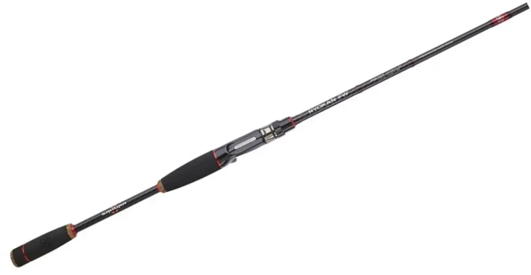 Sakura Ryokan FW Casting Hengel 2-delig + Tory SBC 201 Reel - Rood/Zwart