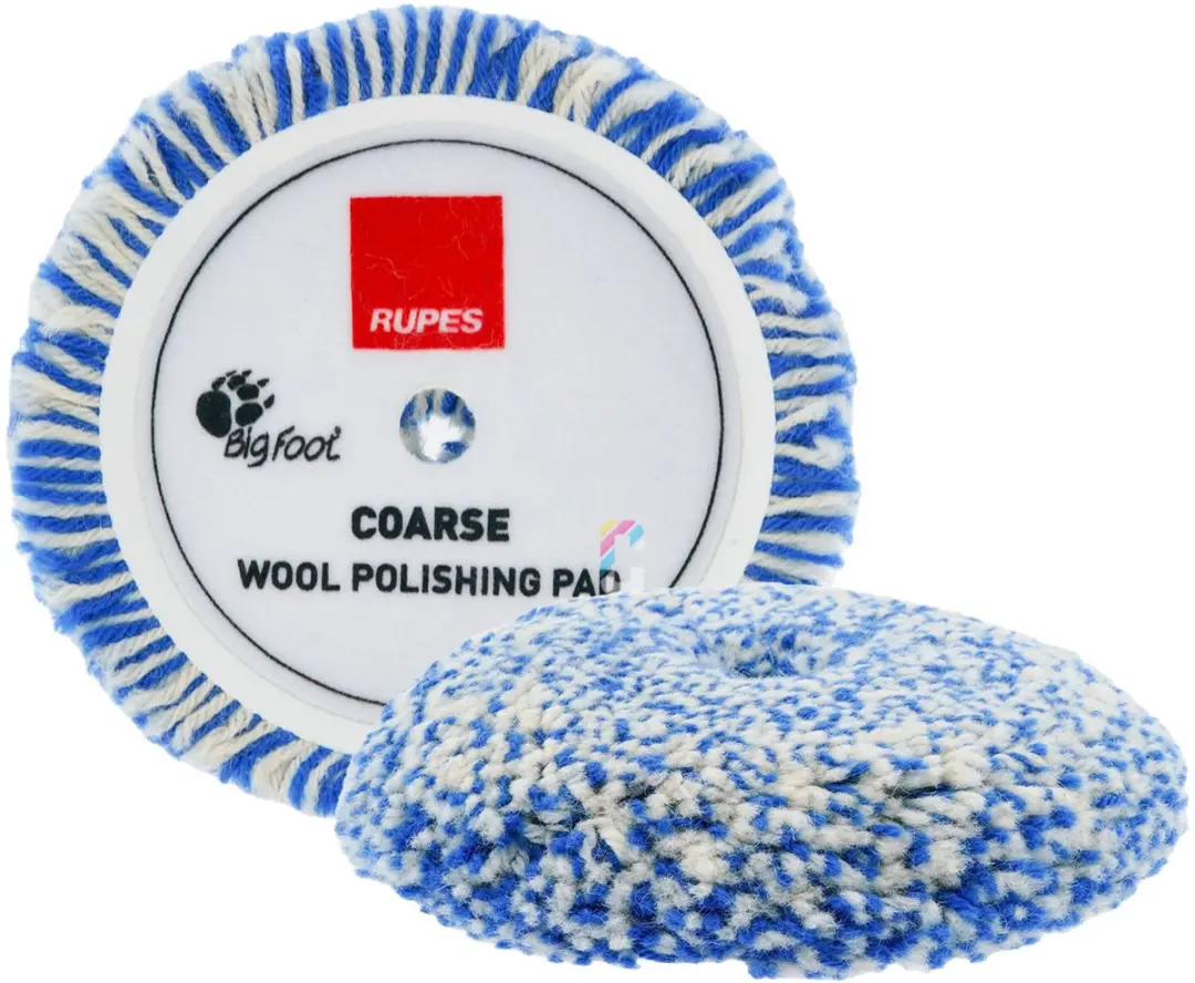 Rupes Twisted Rotary Wool Polijstpad 150mm