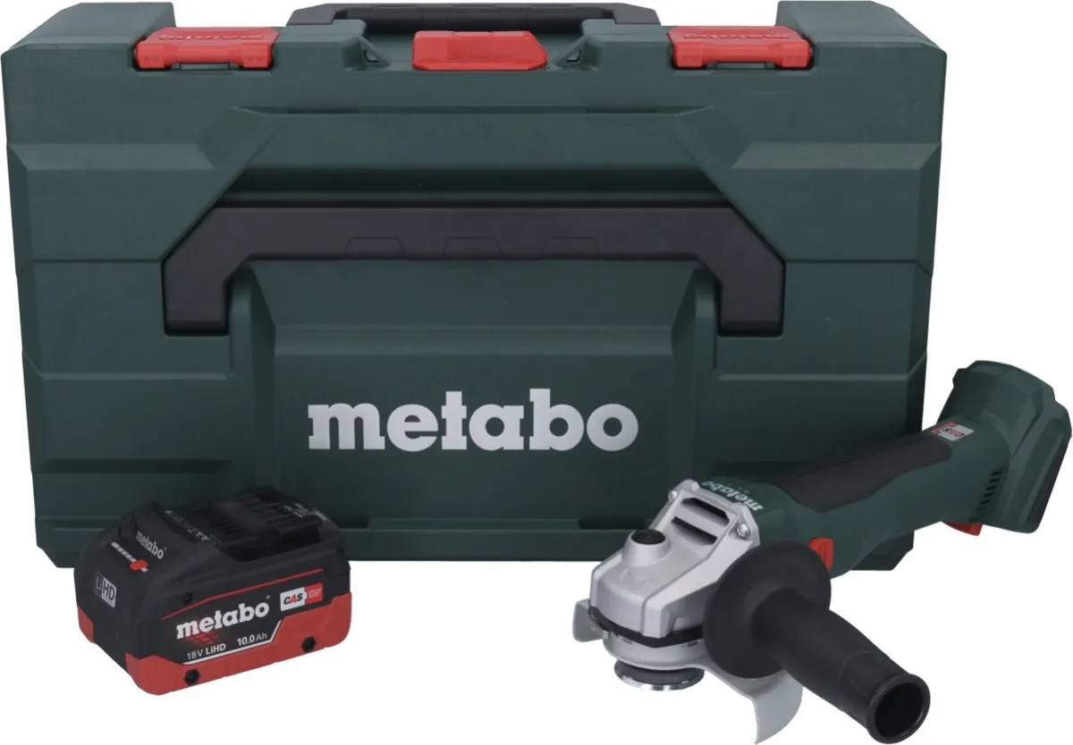 Metabo W 18 L BL 9-125 Haakse Slijper 125mm - 1x 10.0Ah Accu